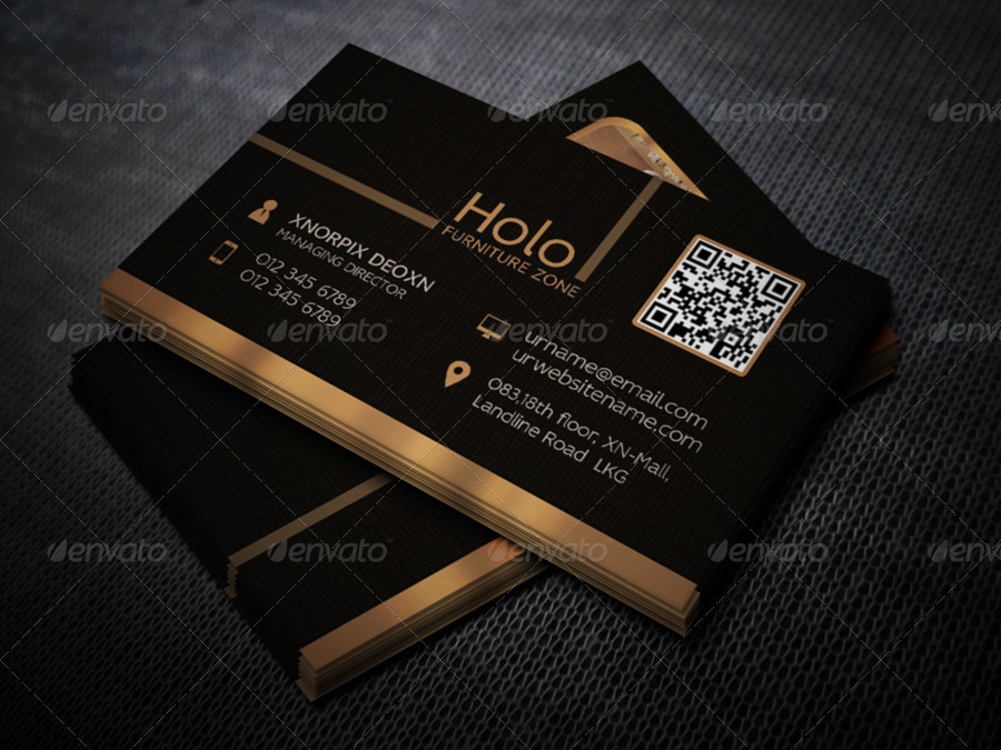 Furniture Business Card, Print Templates GraphicRiver